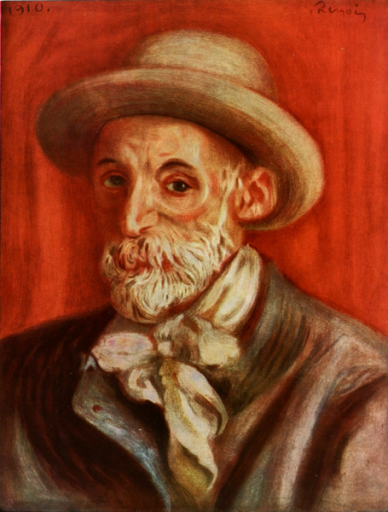 Retrato de Auguste Renoir